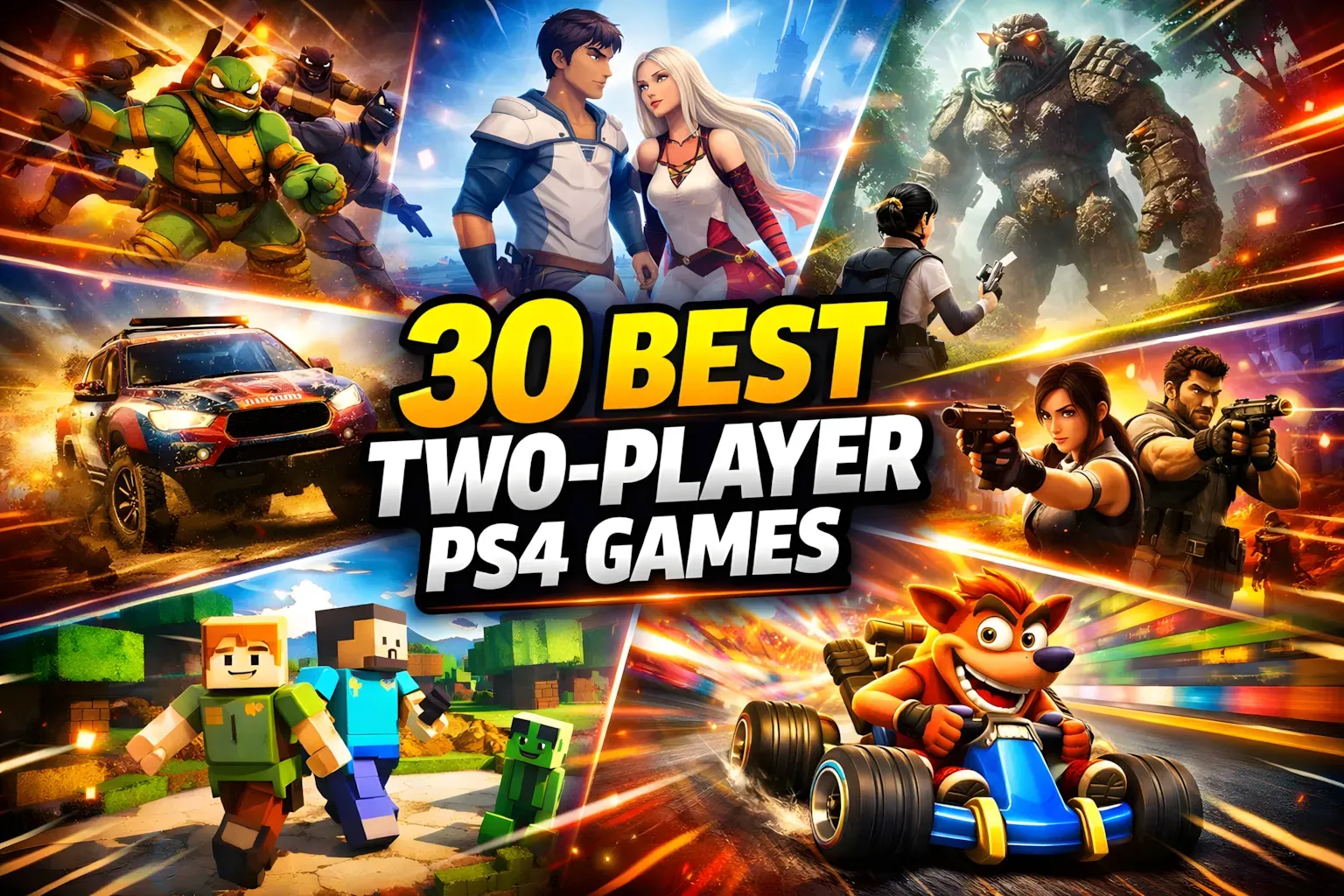 PS4 Two Player Games: 30 Best Couch Co-Op Titles