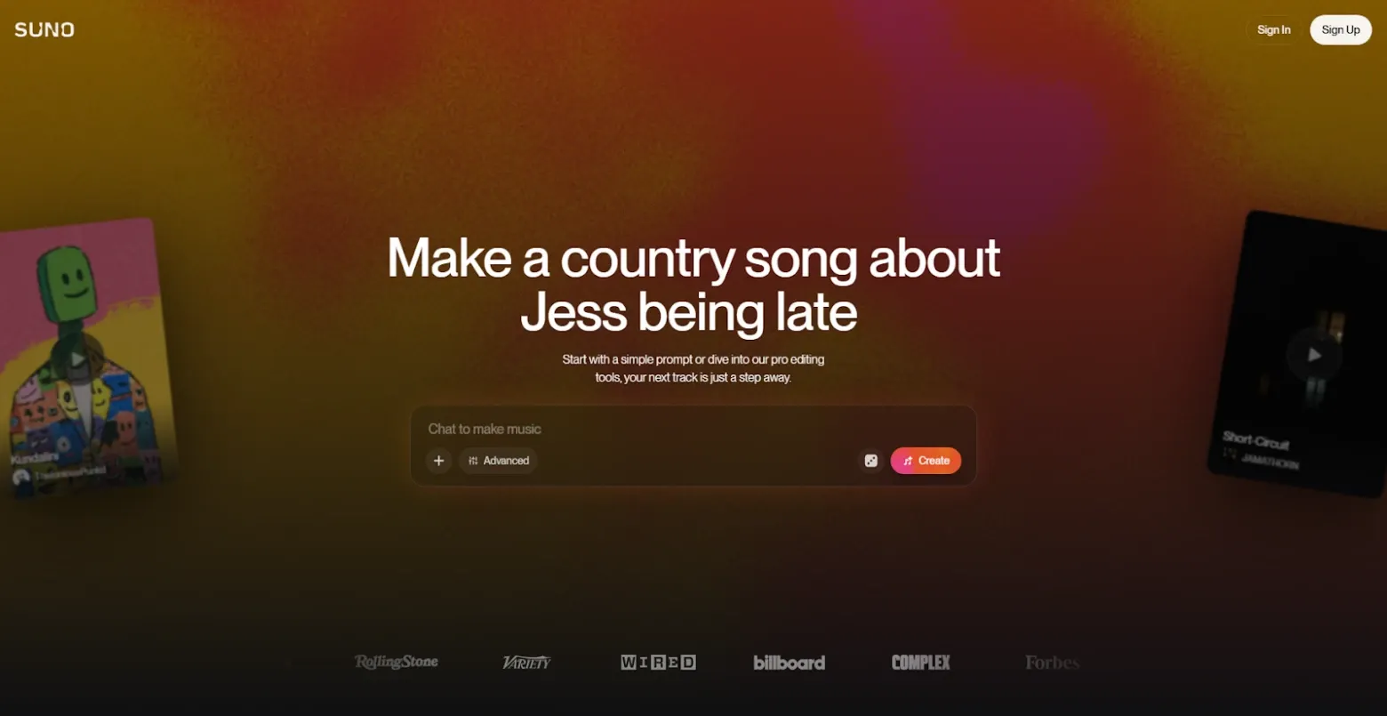 Free AI Tools: 31 Best Powerful Tools You Can Use Every Day 21 Suno AI