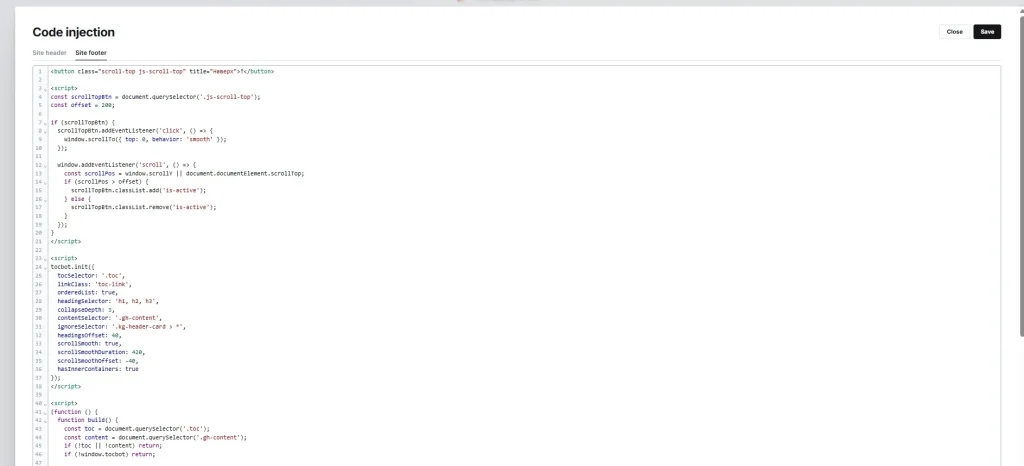 Add Table of Contents in Ghost CMS: 4 Easy Steps (No Theme Edit) 5 Get That Table of Contents Working!