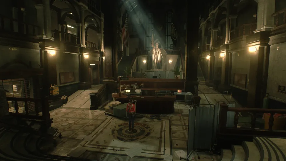 Resident Evil Requiem Review (2026): Dark, Brutal Return to Horror 18 Resident Evil Requiem horror atmosphere foggy environment