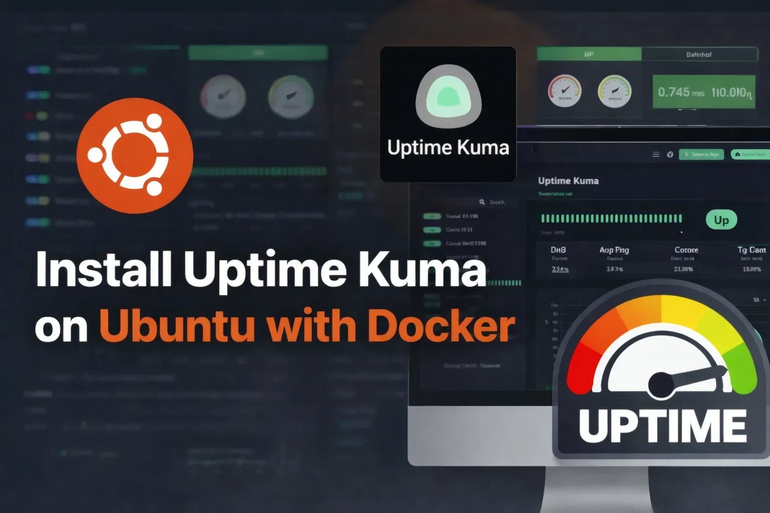 uptime kuma ubuntu dashboard