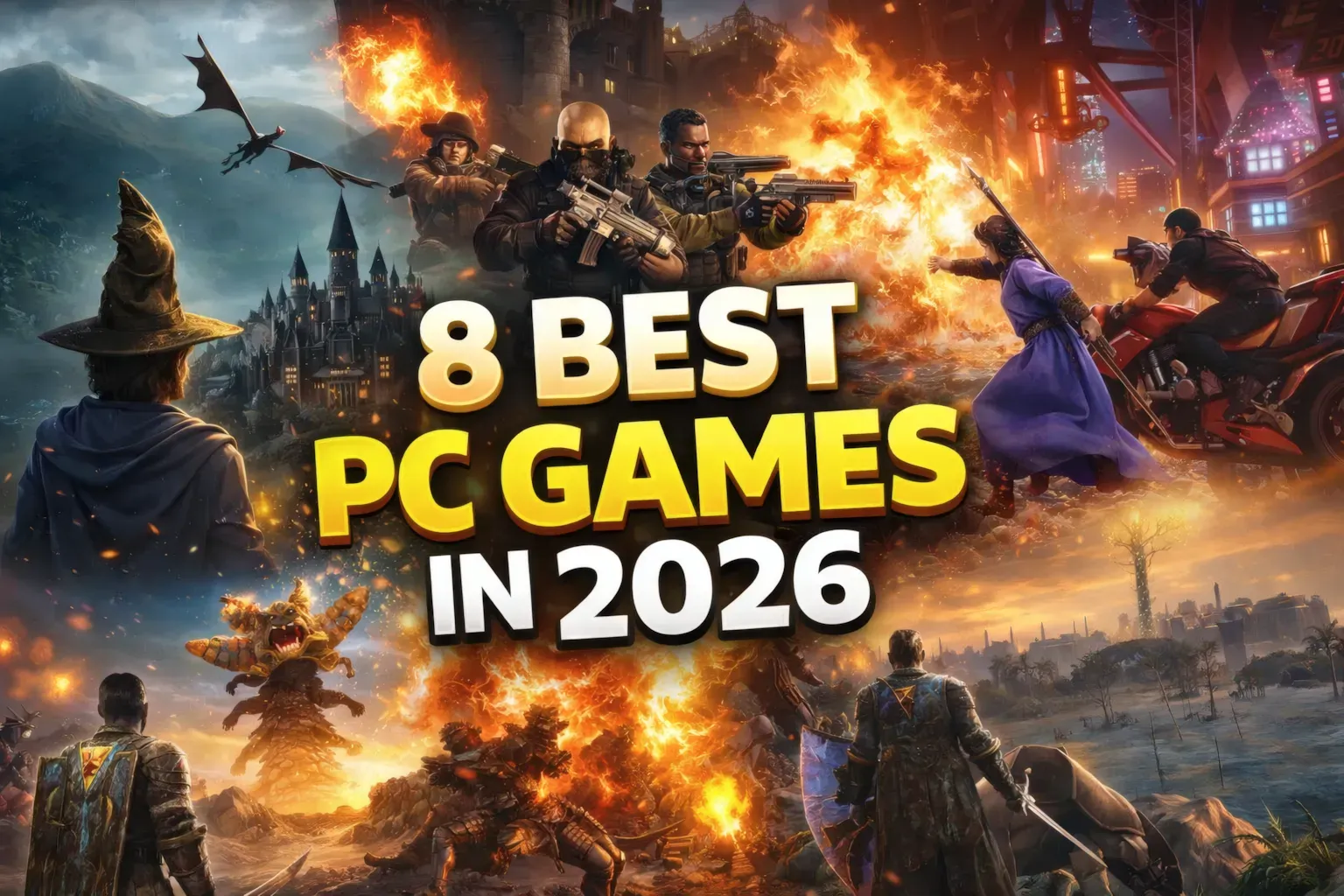 8 Best PC Games (2026 Edition): Ultimate Must-Play List for Gamers