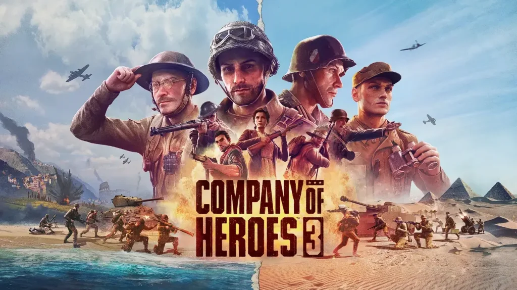 Best Strategy Games on PC in 2026 (Top 20 Ranked) 26 Company of Heroes 3 World War 2 battlefield with infantry and tanks