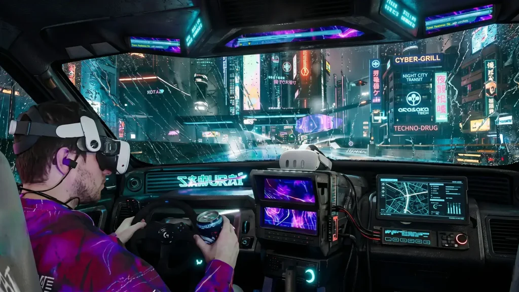 Unreal Engine Cyberpunk 2077 Streaming Studio