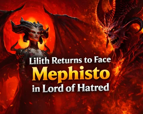 Lilith returns in Diablo IV Lord of Hatred shown in cinematic scene