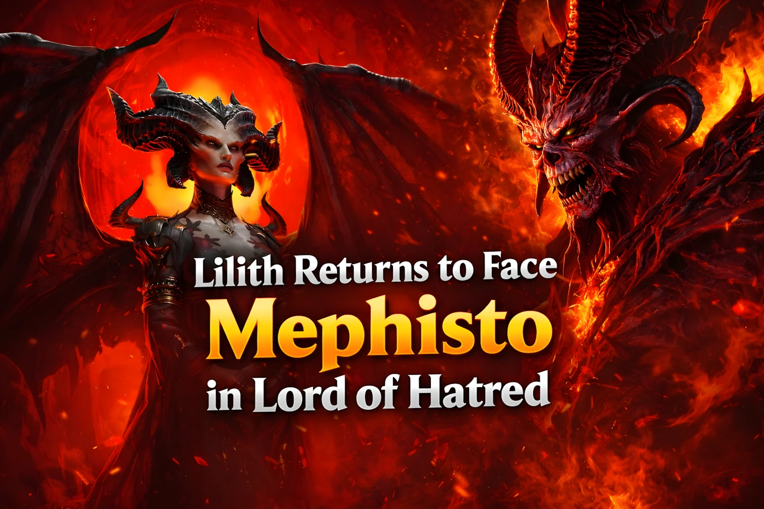 Lilith returns in Diablo IV Lord of Hatred shown in cinematic scene