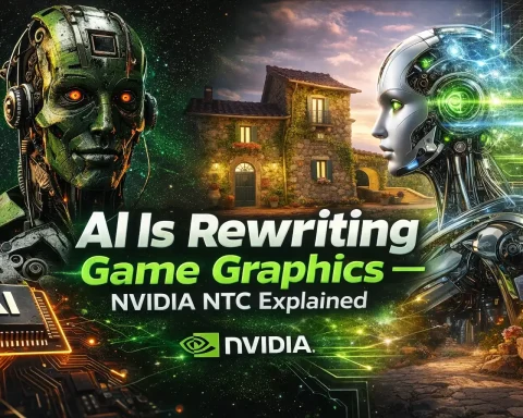 NVIDIA Neural Texture Compression reducing VRAM usage with AI rendering technology