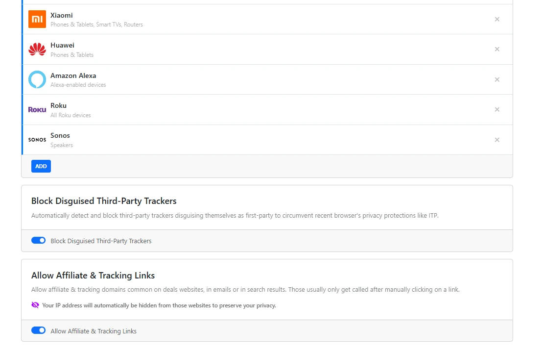 NextDNS Secure Browsing: How to Protect Your Privacy and Block Trackers Easily 7 NextDNS privacy settings with tracking protection affiliate links control and DNS ad blocking features