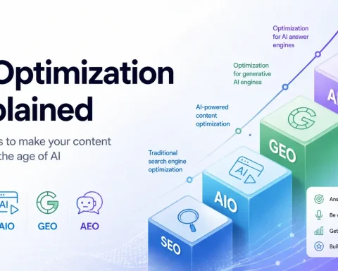 Hybrid SEO 2025 combining AIO GEO and AEO in search optimization