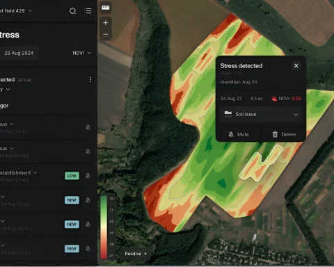 16-year-old founder of an AI agriculture startup using drones and artificial intelligence to help farmers analyze crop health