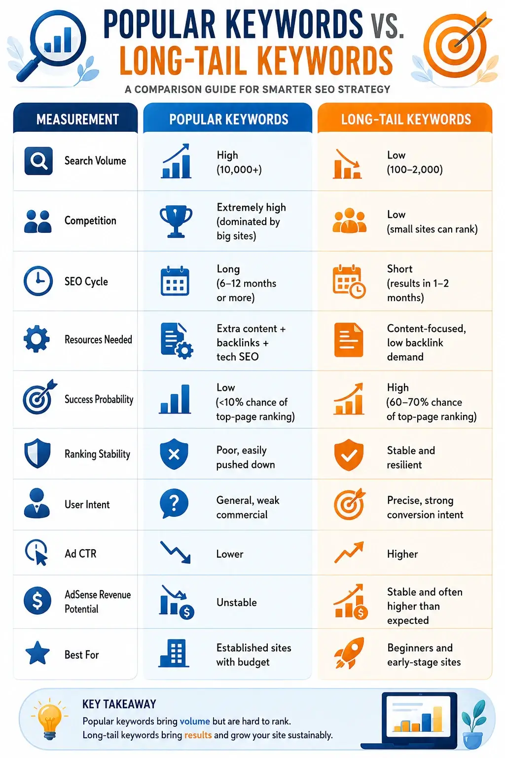 SEO for Beginners: How to Start and Earn With AdSense 2 Realistic SEO for beginners workspace showing keyword research, organic traffic analytics, and AdSense earnings growth on a modern computer setup