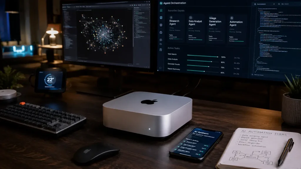 Why are developers and businesses suddenly buying up Mac minis in 2026? Discover how the compact M4 model became the go-to home AI server for running autonomous agents like Clawdbot—delivering privacy, efficiency, and always-on automation without cloud costs.
